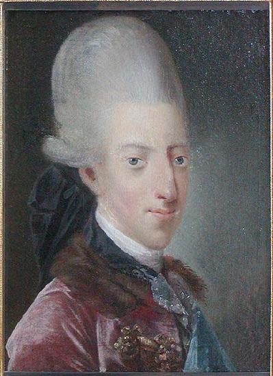 Jens Juel Portrait of Christian VII of Denmark France oil painting art